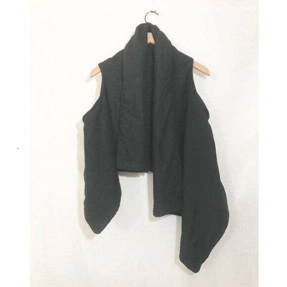 Ann Demeulemeester Waistcoat with Asymmetric Drape - Size 36 - NWOT - Picture 2 of 7